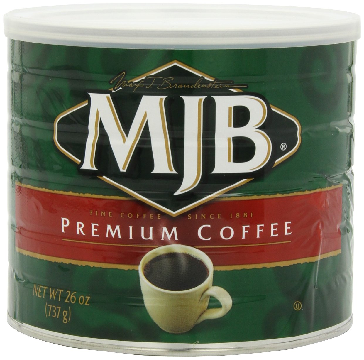 Amazon.com : MJB Coffee, Premium Blend Ground Coffee, Light Roast